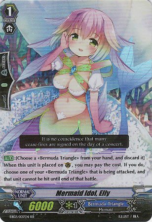 Cardfight!! Vanguard TCG - Mermaid Idol, Elly (EB02/007EN) - Banquet of Divas