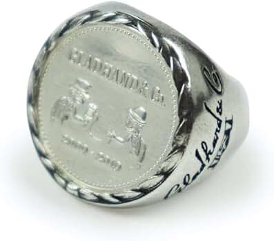 Amazon.co.jp: Glad Hand Medal Ring Silver 925 Ring 10th