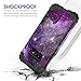 BENTOBEN Case for Galaxy S10e, Space Design Heavy Duty Full Body Rugged Shockproof Hybrid Hard PC Soft Rubber Bumper Three Layer Protective Phone Cover for Samsung Galaxy S10e (2019), Purple Nebula