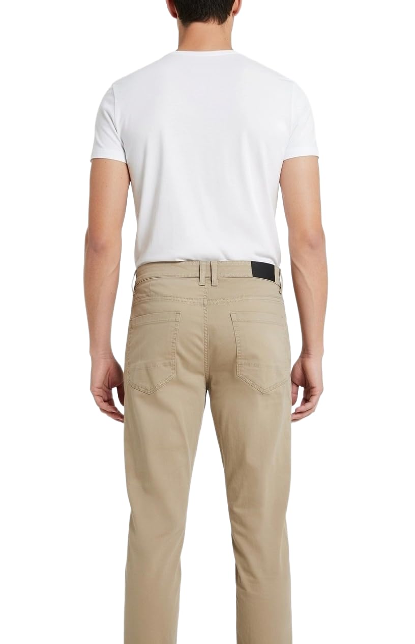 COVERI Collection Pantaloni Uomo Cargo And Chino - Casual in Cotone con Tasche Laterali