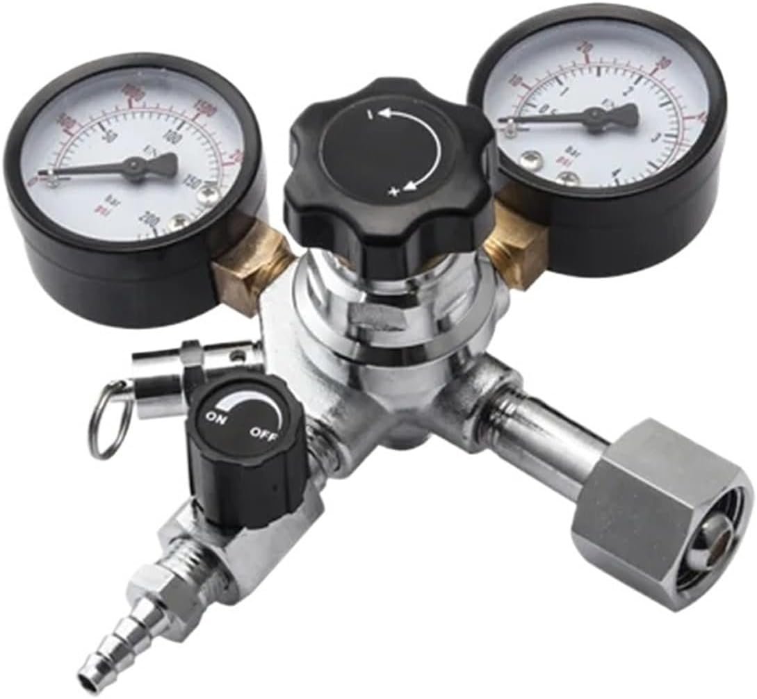 Beer brewing machine American standard European double stage carbon dioxide pressure reducing valve G5/8(6)