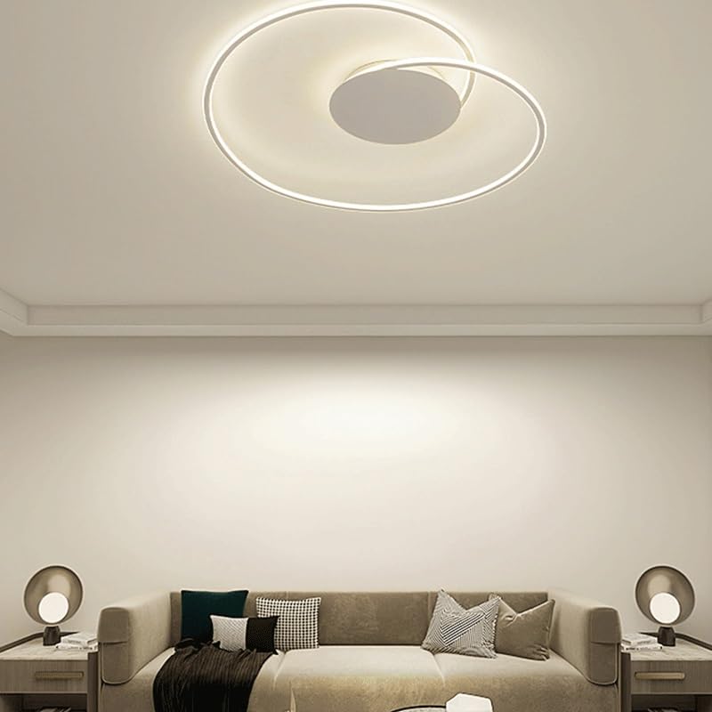 Plafonnier LED tricolore réglable en aluminium blanc : finissez-en avec les pièces sombres