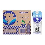 Alpura Leche Clásica 100% leche de vaca Ultrapasteurizada en Paquete de 6 Piezas de 1.5 Litros cada una, Fuente de Calcio...