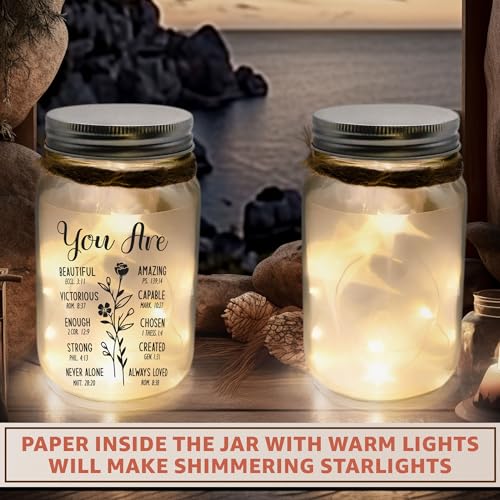 Macorner-Mason-Jar-Light-Night-Mothers-Day-Gifts-Christian-Inspiration-Religious-Gifts-For-Women-Christmas-Birthday-Gifts-for-Mom-Her-Grandma-Sister-Friend-Coworker-Women-10LEDs-Home-Decor Macorner Mason Jar Light Night Mothers Day Gifts Christian Inspiration Religious Gifts For Women Christmas Birthday Gifts for Mom Her Grandma Sister Friend Coworker Women 10LEDs Home Decor