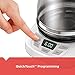 BLACK + DECKER CM1160W-1 CM1160W Cafetière programmable 12 tasses, plastique, blanc/acier inoxydable