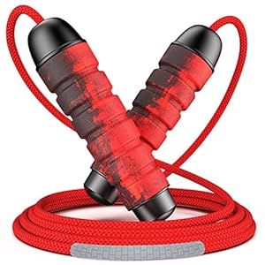 CIRYCASE Cuerda Saltar, Comba Duradera & Ajuste Libre 3m con Cómodo Mango de Espuma Viscoelástica, Comba de Saltar Antideslizante con Rodamiento Bolas 360° para Adultos/Niños, Sin Torsión