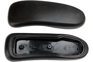 Aeron Chair Graphite Black Vinyl Arm Pads Caps