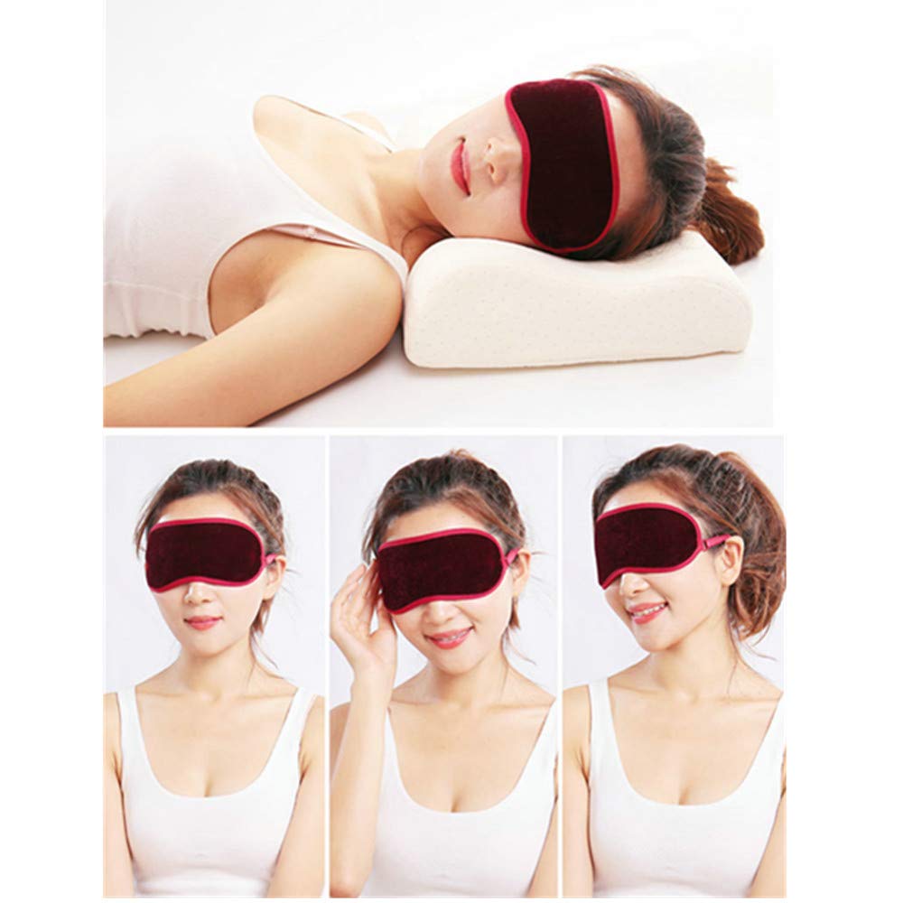 SexMaker Far Infrared Magnet Negative Ion Sleeping Eye Mask Travel Shading Sleep Eye Mask - Relieve fatigue, comfort eye protection, help sleep