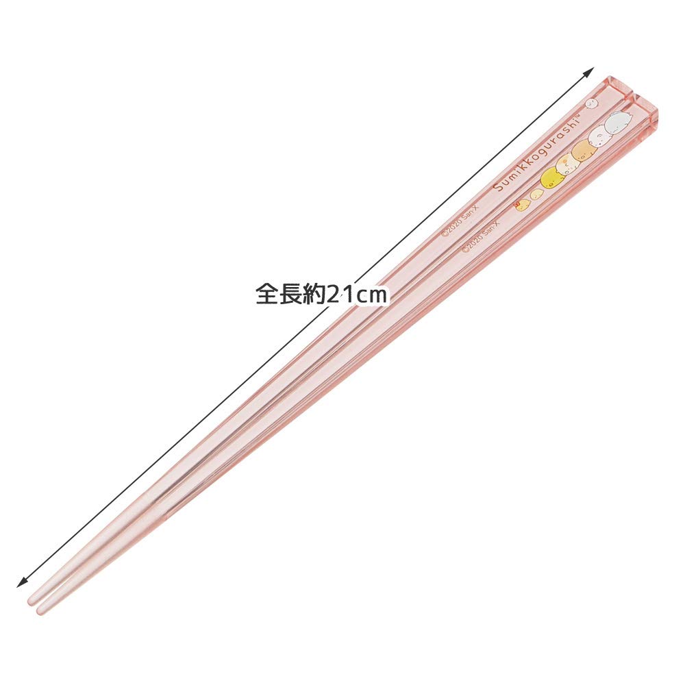 Amazon｜スケーター (skater) 食洗機対応 アクリル 箸 21cm すみっコ