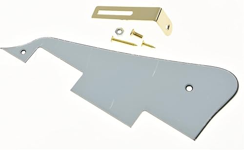 Miniatura 67 de KAISH Golpeador de guitarra Abalone Pearl LP con soporte negro para Epiphone Les Paul