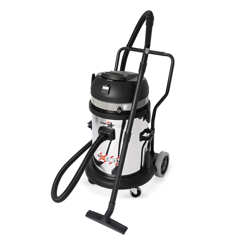 Steinbock Industriesauger trocken | 2.400 Watt | 62 l Fassungsvermögen