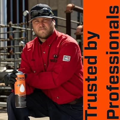 Kroil Original Penetrant - Rust Penetrating Lubricant - Corrosion Inhibitor Oil for Chains, Hinges & Stuck Metal Parts - Home & Industrial Use - Can - 1 gal - 2 Pack (AZKL011C2)