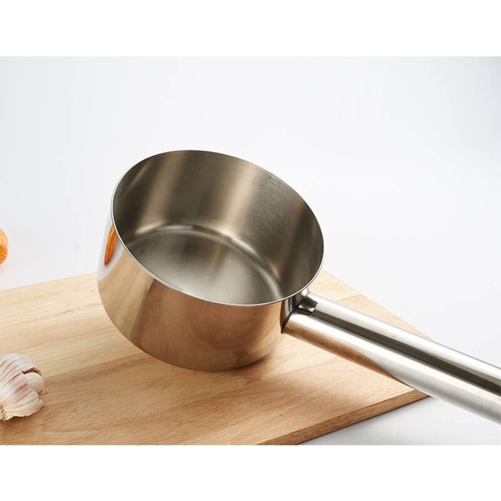 Suppenkelle Löffel Große Kapazität Edelstahl-Schöpflöffel 19,29 Zoll Erweiterungsgriff Professionelle Küche Küche Küche Kochgeschirr Garten Wasserschaufel für Suppe, Chili, Soße, Salatdressing