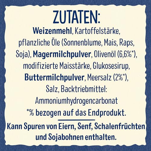 Wasa Tasty Snacks Crackers Sea Salt 5x180g | Knusprige Knäcke-Cracker mit Meersalz, leckerer Snack