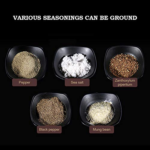 Honorall Moedor de pimenta de sal Moinho de pimenta Molho de especiarias Muller Shaker Pepper Moedor
