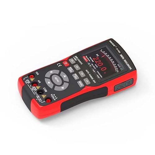 Miniatura 8 de BSIDE Osciloscopio de mano Multímetro digital 9999 cuenta 2.8 pulgadas pantalla a color 10 MHZ Ancho de banda recargable Osciloscopio automotriz