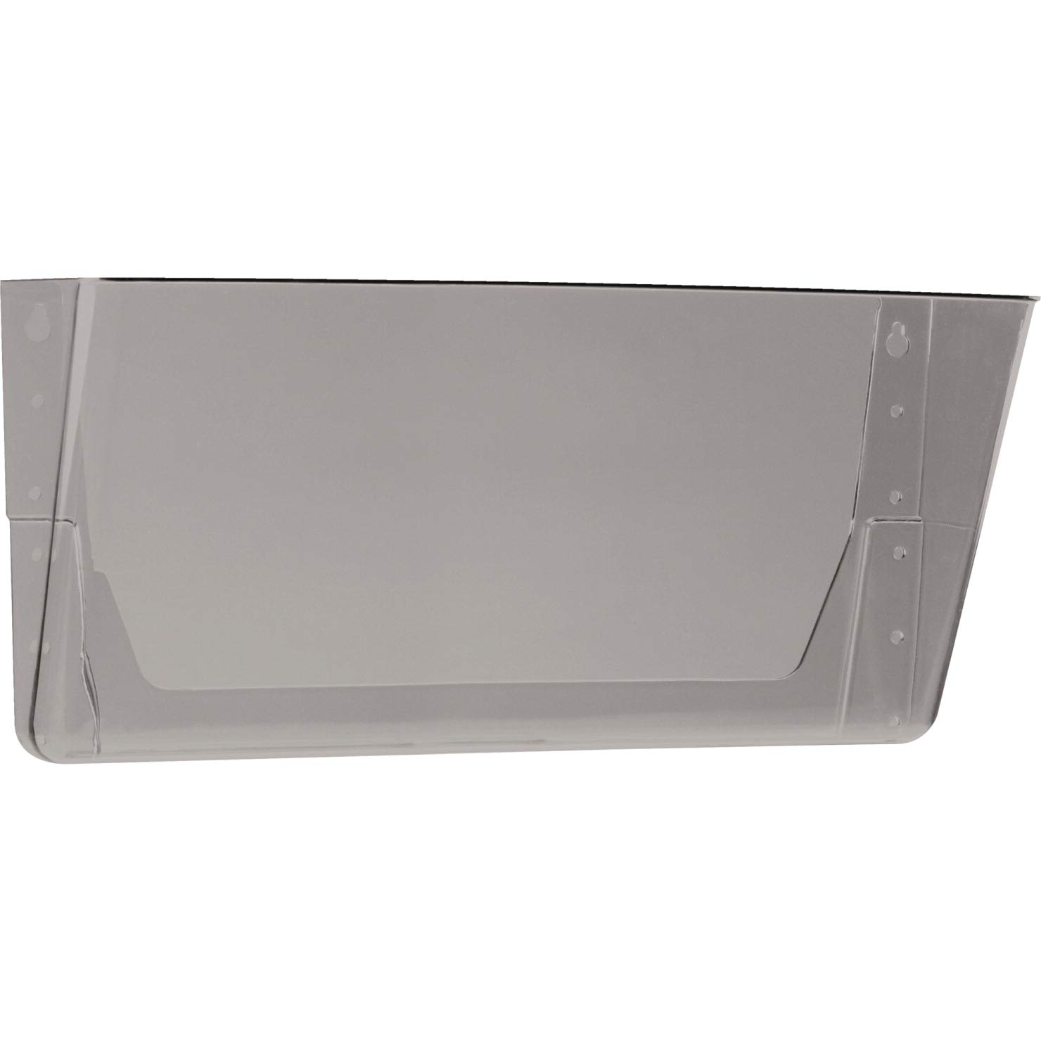 Storex Wall File, Legal, 16 x 7, Single Pocket, Smoke (70208U06C)