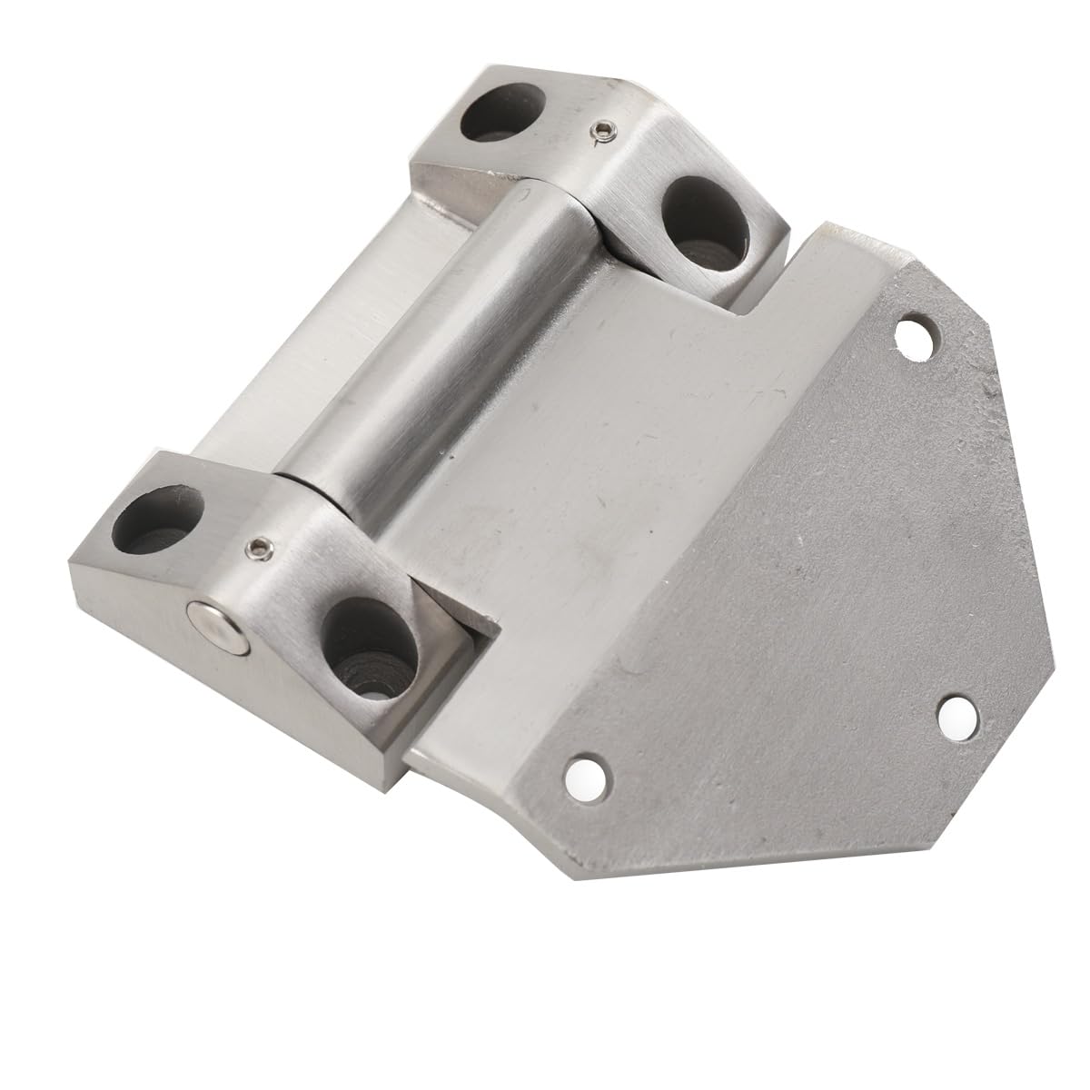 2x Edelstahl Schwerlastscharnier 500kg Belastung Scharnier Tür Türe V4A Türband
