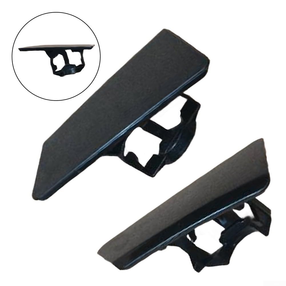 Capuchon de lave-phare de voiture, couvercle de buse de lave-phare avant pour BMW X4 F26 2014-2018, noir 51117338567 51117338568