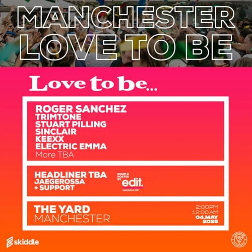 Roger Sanchez at the Love to be... The Yard - Manchester 04.05.2025