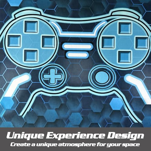 Tapete decorativo gamer 3'x5' con base antideslizante miniatura 6