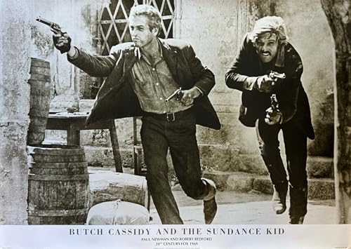 Poster Butch Cassidy & The Sundance Kid 64X90Cm idée cadeau film
