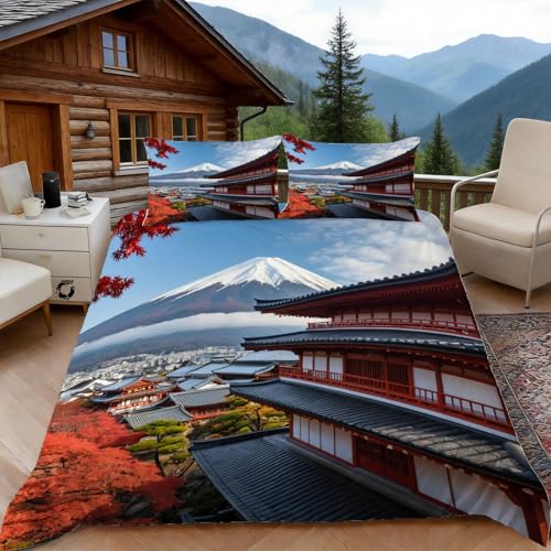 Funda Nordica Cama 105 Monte Fuji Japón