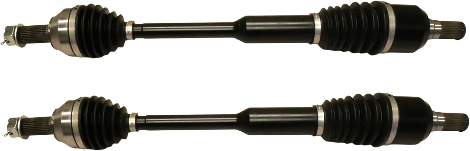 Monster XP Series Rear CV Axles for Yamaha Wolverine RMAX2 RMAX4 1000 2021-2026 Telescoping Built Tough 4340 Chromoly Steel Direct Fit Factory Length with 4" of Travel