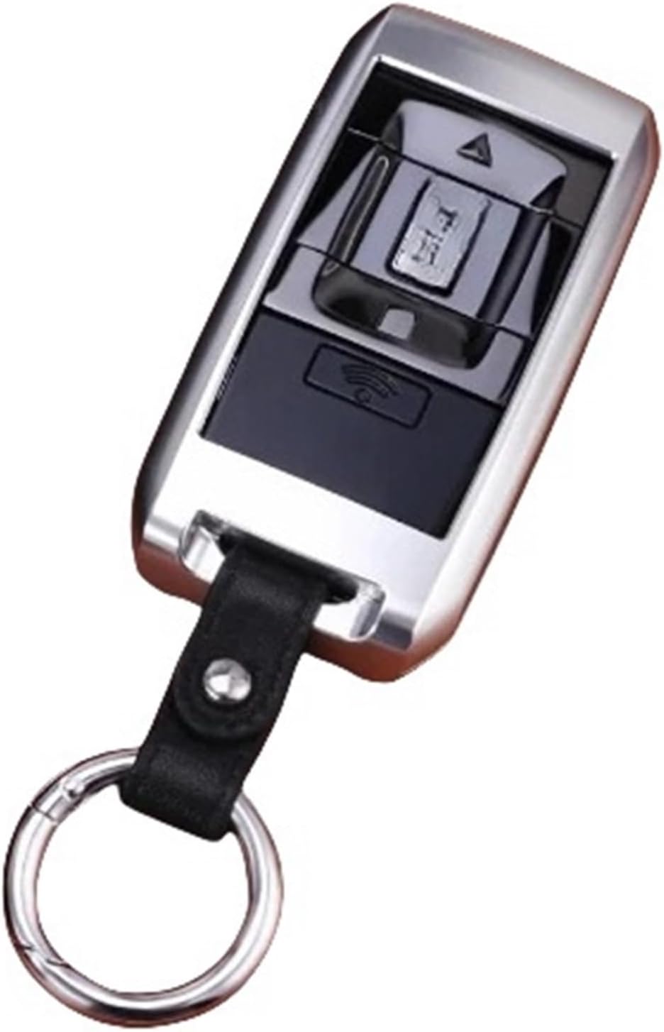 Car Key Case Compatible For Rolls Royce Aluminium Alloy Protect Cover Cullinan 18 Phantom 21 Ghost Car Key Shell/car Interior Accessories(Silver and gold)