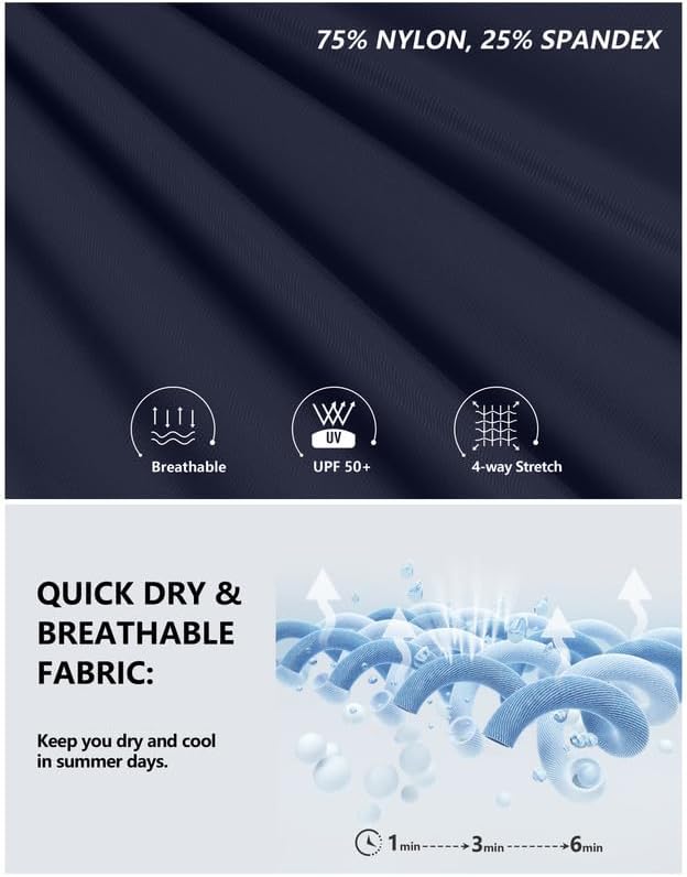 G Gradual Women's 5" High Waisted Swim Board Shorts Quick Dry UPF 50+ Swimming Beach Shorts for Women with Liner Pockets - Image 6