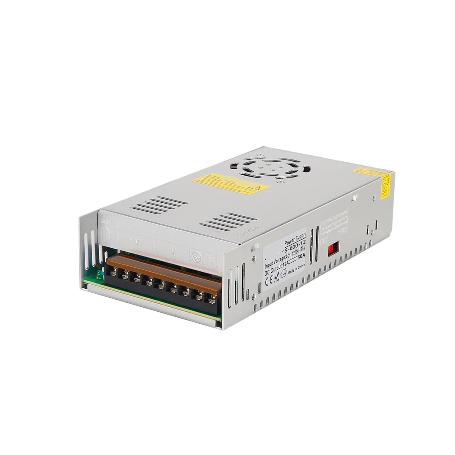 AC to DC 24V 25A 600W Switching Power Supply Drive Transformer for CNC Motor Industrial Electronic Electrical Equipment Etc. 1Pcs
