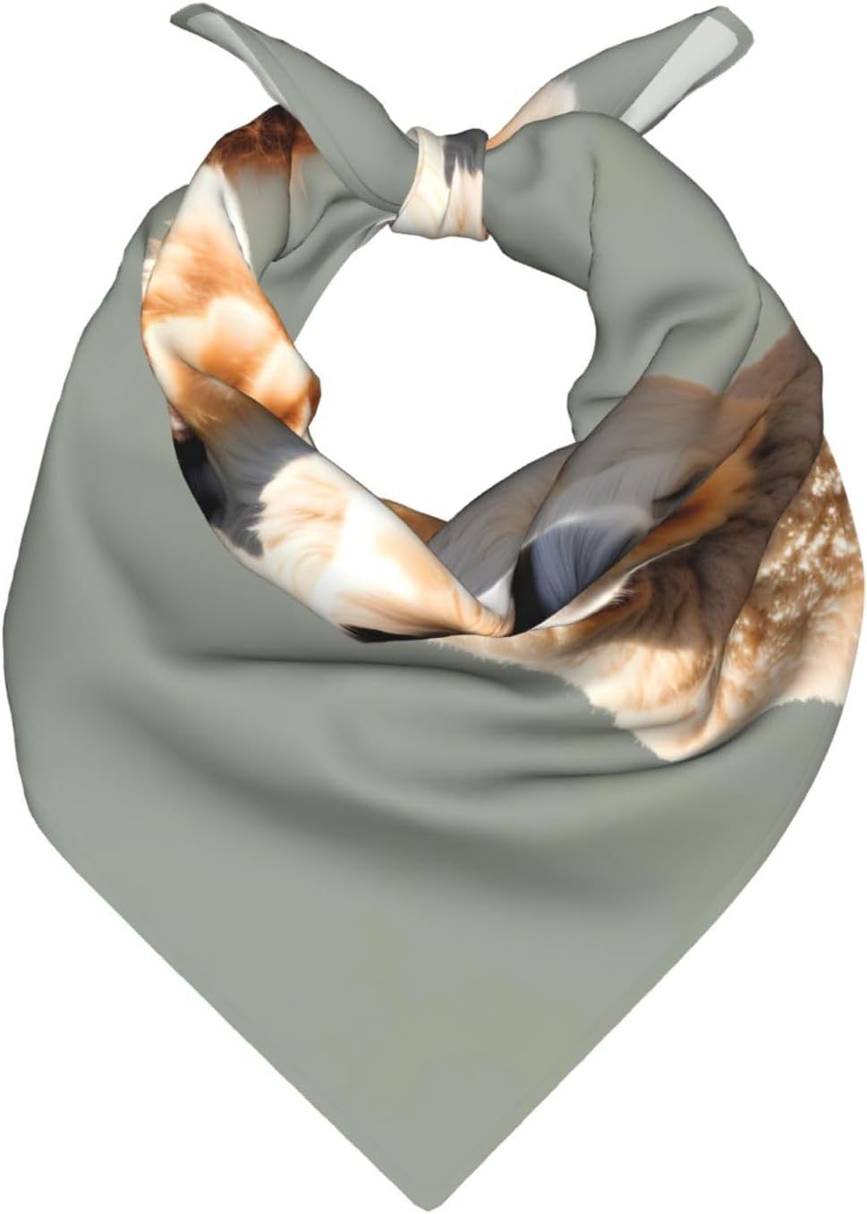 Alpaca avatar Printed Bandana Scarf for Men & Women – Stylish Square Head and Neck Wrap, Multi‑Purpose Bandanas