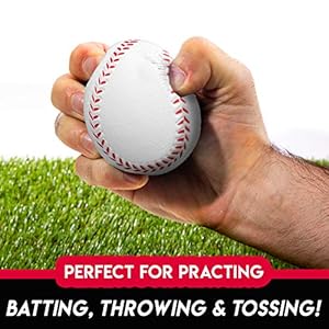 Franklin Sports MLB Kids Foam Baseballs - Replacement Kids Tee Balls for Pitching Machine - Soft Foam Baseballs for MLB Power Pitcher - Perfect for Beginners - 2 Pack of Baseballs Franklin Sports MLB Kids Foam Baseballs Replacement Kids Tee Balls for Pitching Machine Soft Foam Baseballs for MLB Power Pitcher Perfect for Beginners 2 Pack of Baseballs