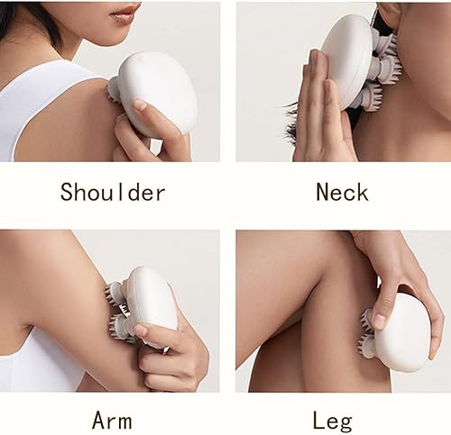 Miniatura 7 de Mini masajeador eléctrico portátil para el cuero cabelludo, rascador de cabeza para el crecimiento del cabello, limpieza profunda y relajación del