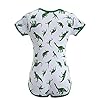 LittleForBig Baumwolle Strampler Onesie Pyjamas Bodysuit - Dinosaurier Muster – Bild 8