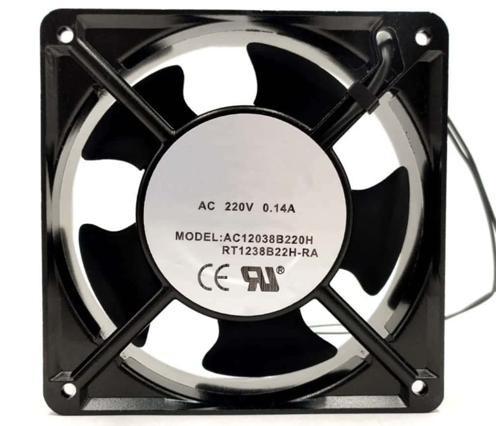 QRUYHBAJU 220V 0.14A 12038 Cooling Fan 120X120X38mm