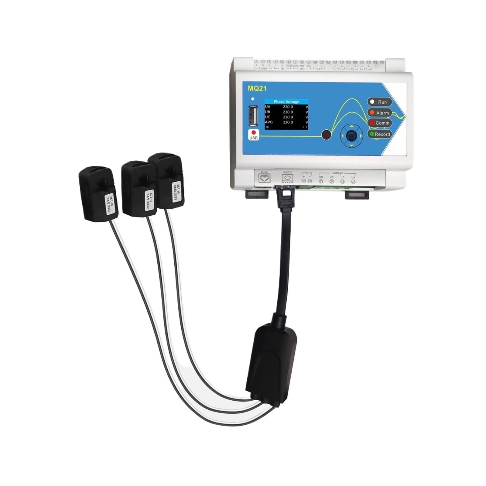 LNHHG Power Quality Analyzer MQ21 Power Quality Analyzer, Three-Phase Voltage and Current