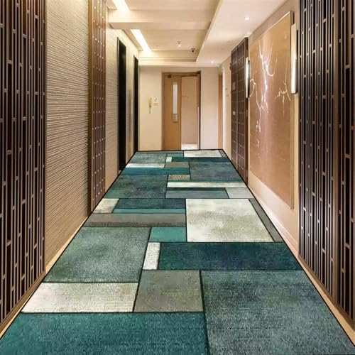 Alfombra dormitorio lavable moderna para pasillos de entrada 2