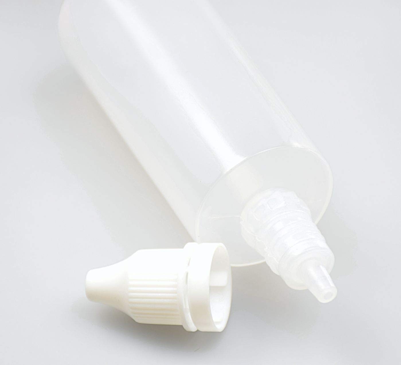 LDPE - Botella de plástico para aplicación de cuentagotas (120 ml, 100 unidades)