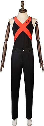 Miniatura 7 de Traje de hombre para My Hero Academia Boku no Hero Akademia Katsuki Bakugou Cosplay
