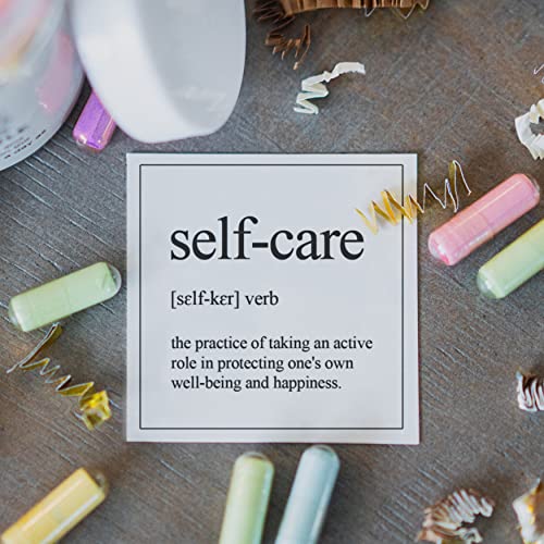 Message Pill Co. Self Care Gifts - 50 Positive Affirmations Get Well Soon Gifts For Women And Men Stress Relief. Self Care Kit With Daily Messages For Meditation, Mindfulness & Relaxation #TOP5