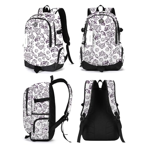 Image of rickyh style School Backpack Travel Bag for Men & Women Lightweight College Back Pack with Laptop Compartmen
