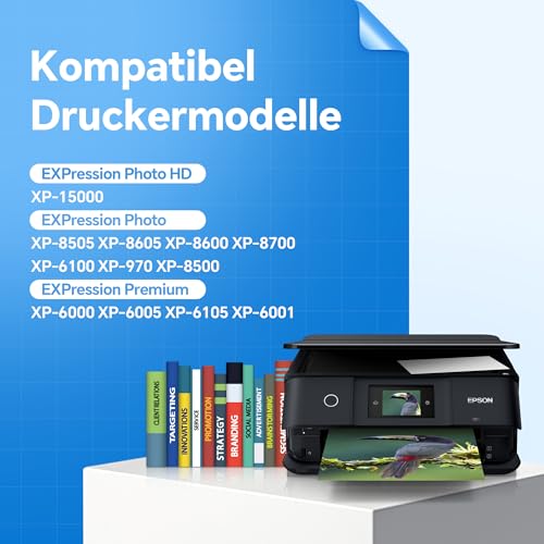 Nestink T3661 Wartungsbox Kompatibel mit Expression Premium XP-6000 XP-6001 XP-6005 XP-6100 XP-6105, Expression Photo XP-8500 XP-8700 XP-8600 XP-8605 XP-970 XP-15000 XP-15010 Drucker (2er Pack)