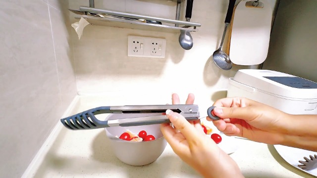 Pinces à Spaghetti Et Barbecue En Acier Inoxydable - 2 Pièces, Résistantes à La Chaleur, Design Verrouillable - Pour Pâtes, Grillades, Salades