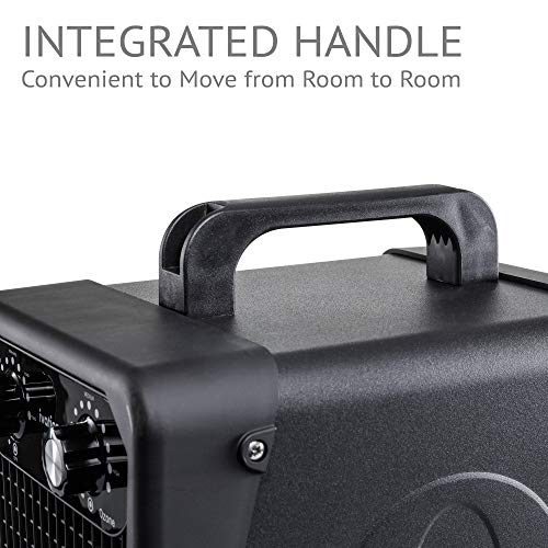 Ivation Ozone Generator Air Purifier, Powerful Compact Unit Deodorizes, Sanitizes & Improves Indoor Air Quality Up To 4000 Sq. Ft. - For Dust, Pollen, Pets, Smoke & More #TOP5