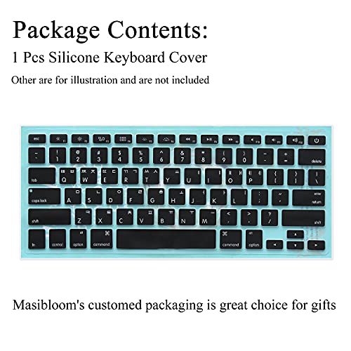 Korean Language Silicone Keyboard Cover For Old Version Macbook Air 13" Macbook Pro 13" 15" 17",Do Not Fit For Mac Air Released In 2018-2020 &Mac Pro Released After 2016 Ultra Thin Keyboard Skin #TOP6