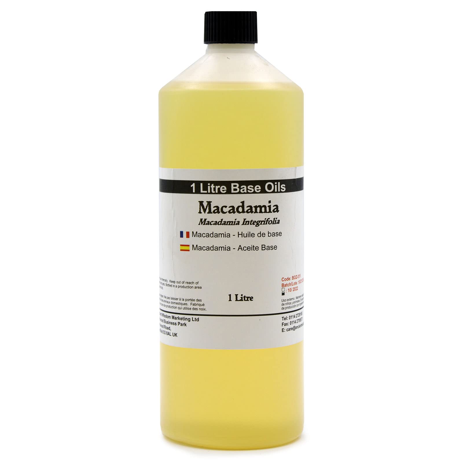 Olej z orzechów makadamia – 1 l