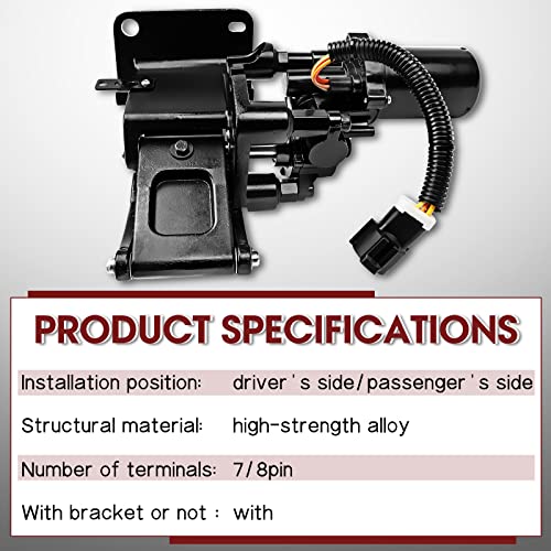 Fexhull Power Running Board Motor With Bracket Fit For Ford Expedition Lincoln Navigator 2007-2014 Front Left Driver Side 9L7Z16A507A,747-900(For 119 Inch Wheelbase Only) #TOP2