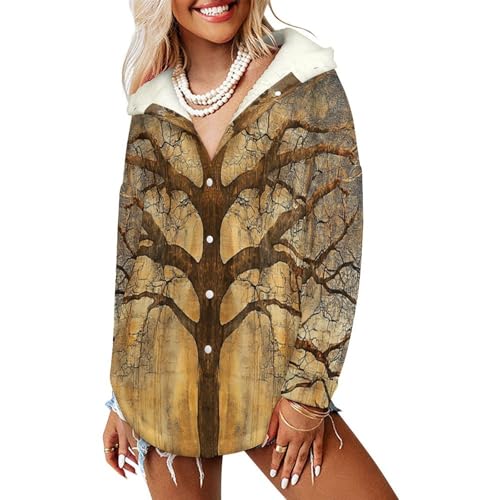 Veste polaire femme chaude et mi-longue pour bloquer le vent glacial