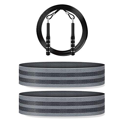 NaCot Resistance Bands Set, Resistance Bands for Legs and Butt, Exercise Fabric Booty Bands Hip Bands Wide Workout Bands Sports Fitness Bands Resistance Loops Band Anti Slip Elastic